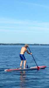 John on Paddleboard